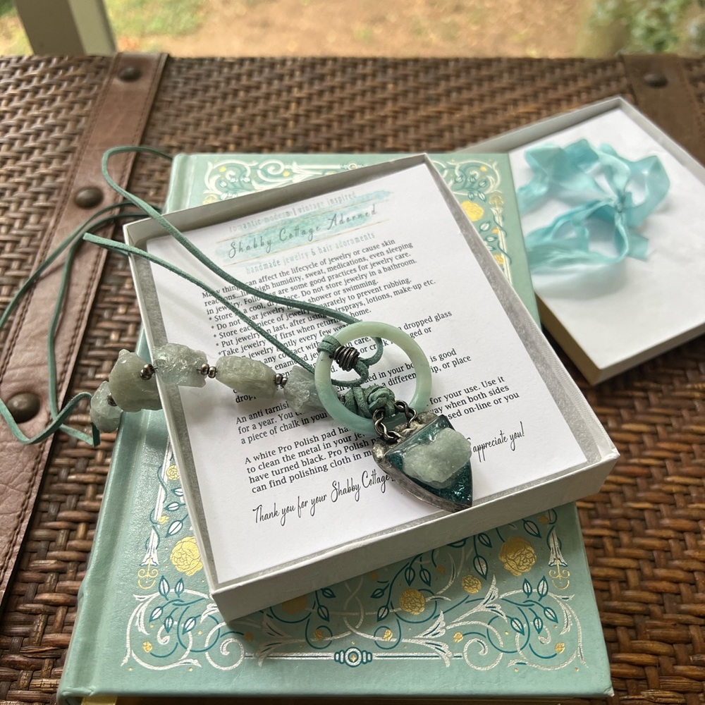 Vintage inspired handmade necklace